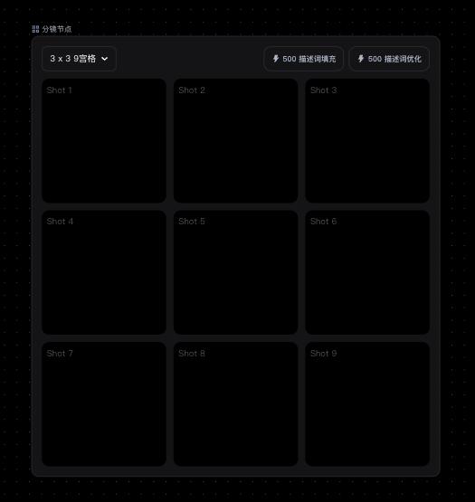 新增宫格分镜生成功能模块