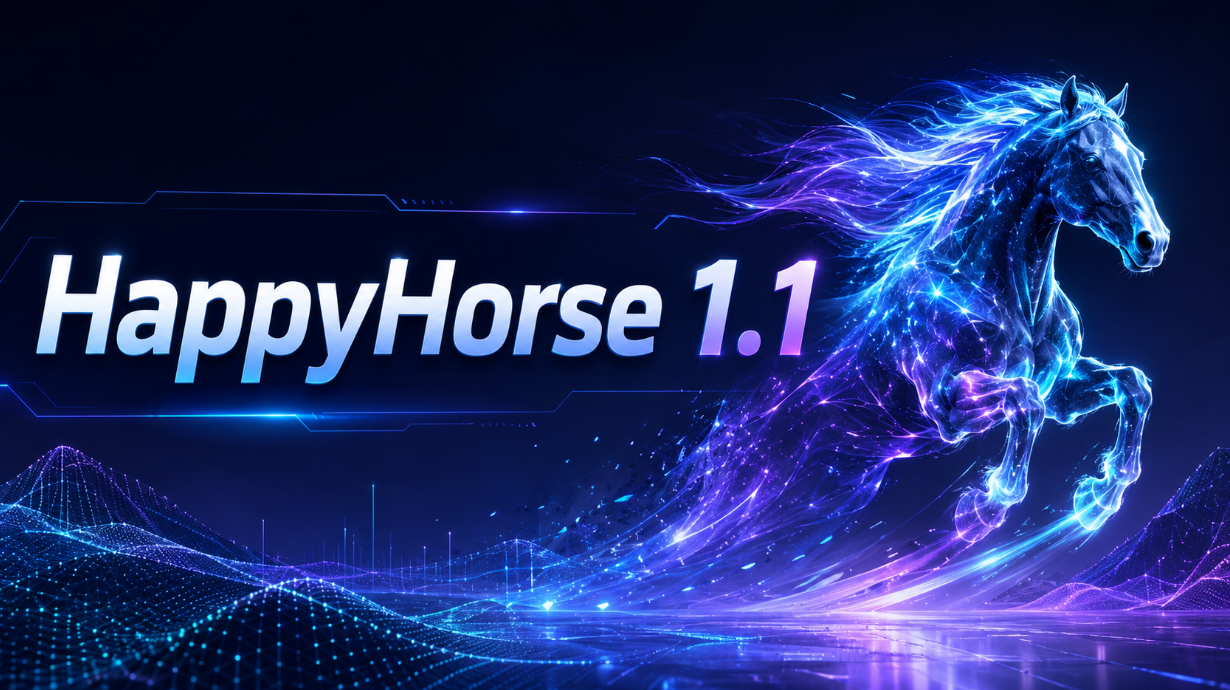 HappyHorse 1.1 来了，升级了哪些功能？